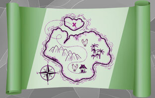 Карта моих публикаций