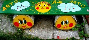 Поделки для сада