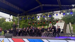 Юношеский духовой оркестр ССМШ Римского-Корсакова