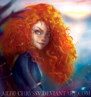 Принцессы и принцы Дисней в артах