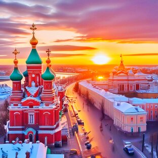 Нижний Новгород - столица закатов 🌅