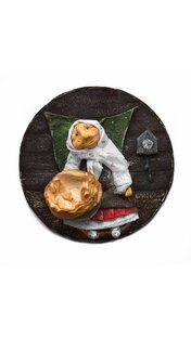 КРУГЛЯШИ из ВАТЫ, САЛФЕТОК, ТКАНИ