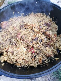 Еда дачная, наши блюда. 