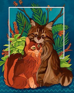 Мои анимации ("Коты-воители")