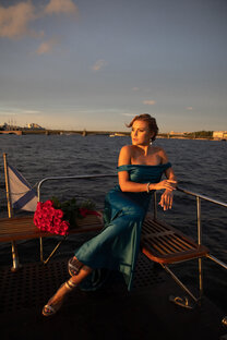 Фотосессия на катере Новик в Санкт-Петербурге 