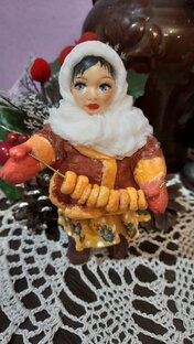 Ватная игрушка.