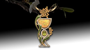 Украшения с опалами