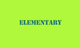 Elementary. 