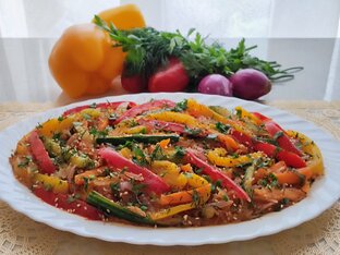 Овощные салаты 