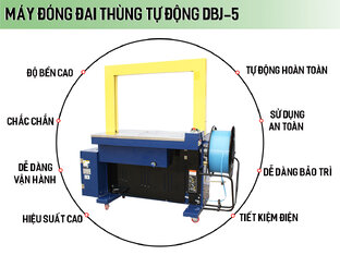 Top các loại máy đóng đai thùng tốt nhất hiện nay