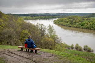 Лавочки с красивым видом