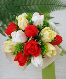 Букеты из мыла. 