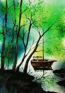 Рисуем пейзаж