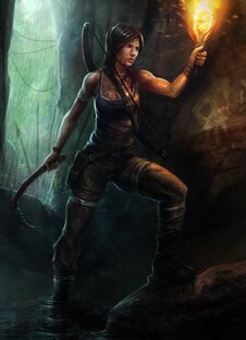 Tomb Raider (100% прохождение)