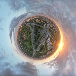 Съёмка с дронов