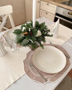 Зимние сервировки