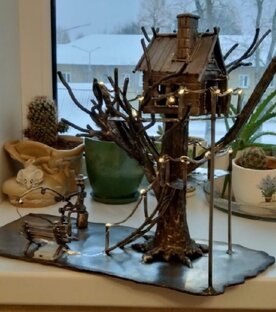 💥Авторская работа из метала😲🤩🔥