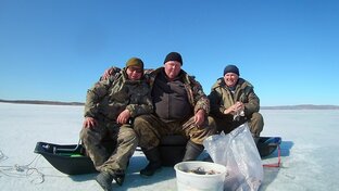 Зимняя рыбалка.