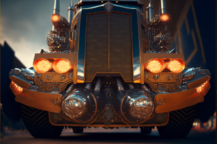 Американские грузовики.