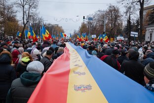 Протесты в Молдове