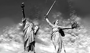 Россия  против  США 