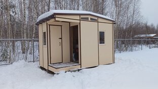 Каркасный хозблок. Сарай.