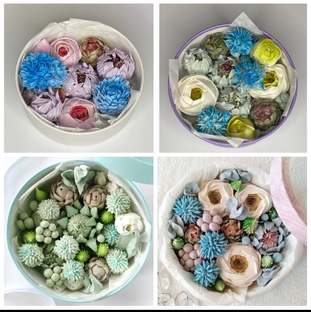 Зефирные букеты