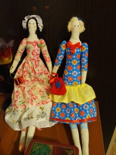 Куклы и игрушки шьем с Малой Родиной
