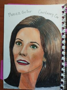 Портреты маркерами