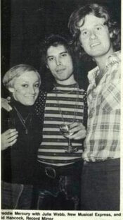 Джули Уэбб и Queen