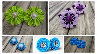 Заколочки, резиночки, бантики