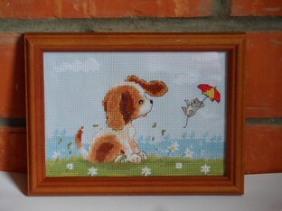 Вышивка крестом. 