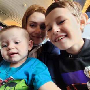 А вот и мои сыновья