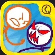 Draw a stickman 2 