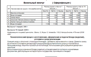 Ванильный жемчуг 