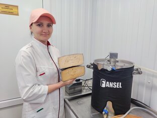 Как сделать сыр на сыроварне Fansel Pro
