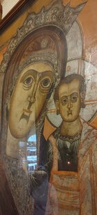 Звенигород, городок, храм успения и якобы Андрей Рублёв