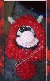 Мочалка чертенок