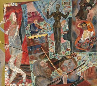 Дом в разрезе