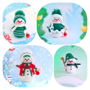 МК - Снеговики. ☃️🎄❄️