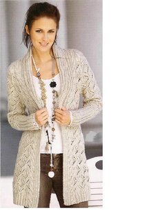Кардиганы спицами