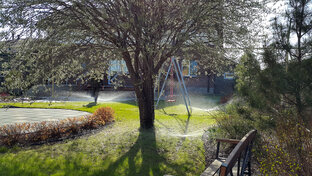 Полив участка