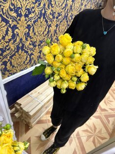 Розы жёлтые