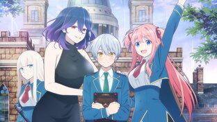 Аниме. Вермейл в золотом: Сильнейший маг проходит через магический мир с сильней