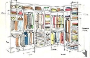 шкафы купе и гардеробные