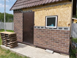 Обшивка фасадной плиткой