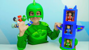 Герои в Масках PJ MASKS и Даник - Видео для детей 