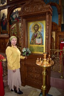 В церкви