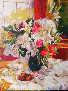 Показываю свои рисунки