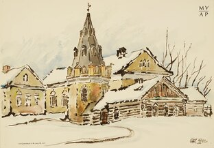 Наши любимые районы в живописи и графике
